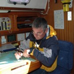 Navigating on RYA Training yacht