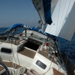 Onboard RYA Training yacht