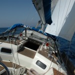 Onboard RYA Training yacht