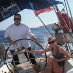 Sunshine sailing course in Greece