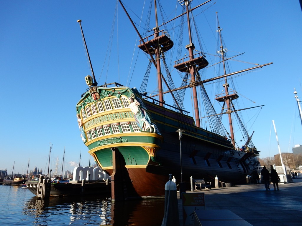 sailing ship Amsterdam