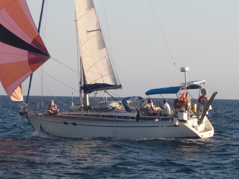 RYA training vessel Greece