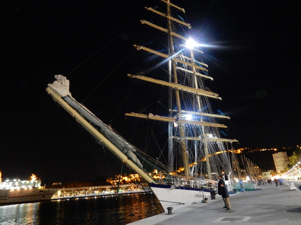 Sail training ship Chopin RYA Mediterranean